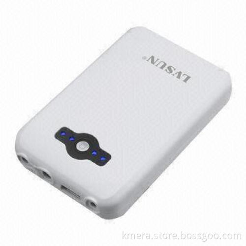 12,000mAh High-capacity Notebook Power Bank with 9-21V Wide Output, USB 5V2A, Smartphones/Tablet PCs